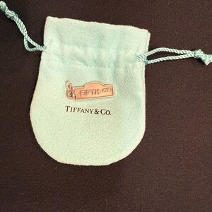 Tiffany & Co. Fifth Ave Charm with Light Blue Pouch